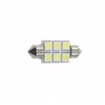 Lampadina Led Siluro SMD 5050 a 6 Led - 1,5W