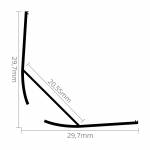 Dimensions Led Profile NP191 30x20,2 mm