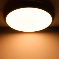 Plafoniera LED tonda Ø350 mm temperatura di colore selezionabile - 3000°K