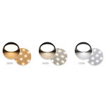 Plafoniera LED tonda Ø350 mm temperatura di colore selezionabile - 3000°K, 4000°K e 5700°K 