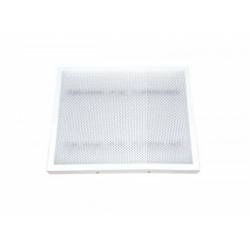Square LED Ceiling 240 power led prismatic finish- 350x350 mm - 13,8 W - 3000°K