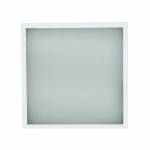 Plafoniera LED quadrata 240 led finitura opalina - 350x350 mm - 16 W - 4000°K