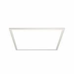 Square LED Recessed Panel ultra-flat - 595x595 mm - 39 W