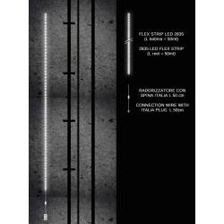 Installation of lift shaft lighting kit inside the elevator shaft