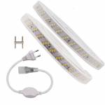 Kit illuminazione vano - Bobina 50 m Striscia LED 2835 (180Led/m) 9W tripla fila + Accessori