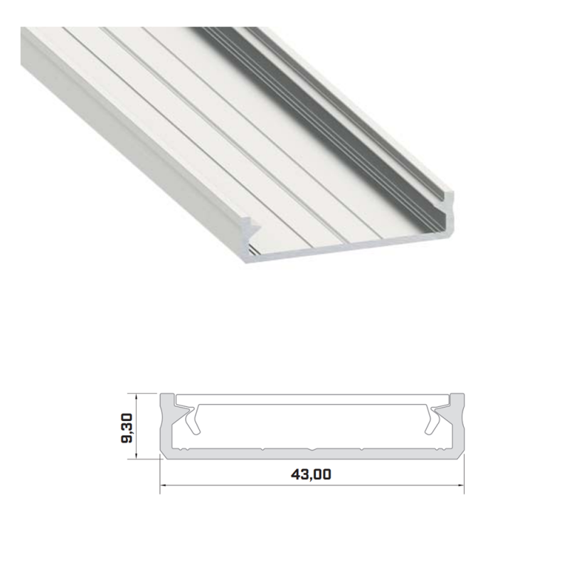 Aluminium LED Profile NP287