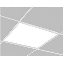 Square LED Recessed Panel ultra-flat - 595x595 mm - 37 W