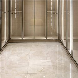 Replacement of elevator cabin floors in MARBLE