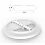 Dimensions Round LED ceiling light Ø300x58 mm