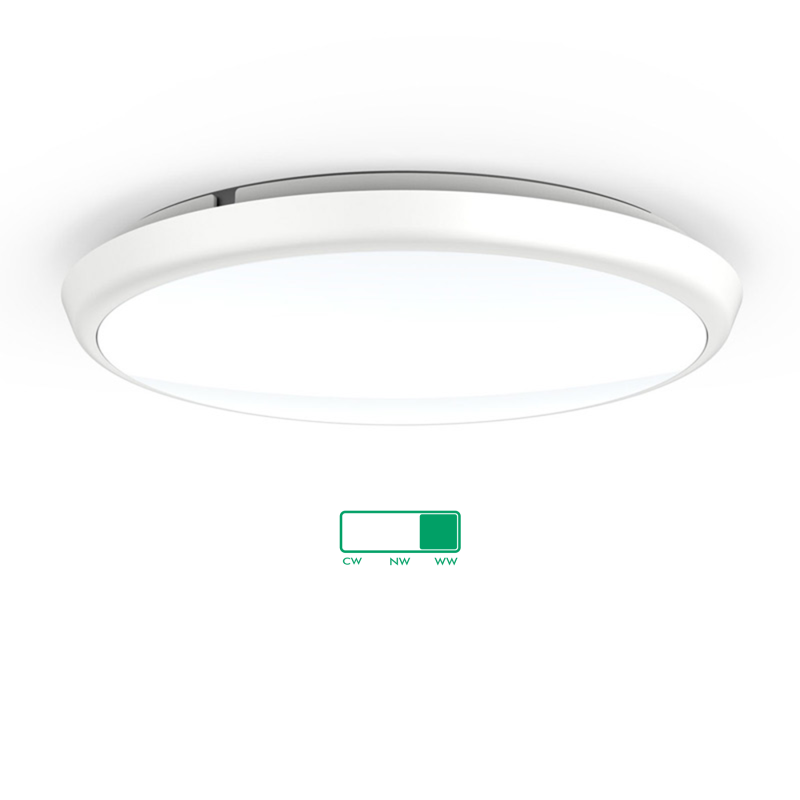 Plafoniera LED tonda  Ø350 mm temperatura di colore selezionabile - 25 W