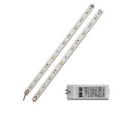 12 Power LED Bar 13 W - 350 mA - lenght 480+480mm