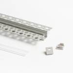 Profilo LED in alluminio NP207 con accessori