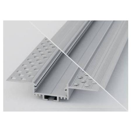 Ledomec Profilo LED ST10 In Alluminio Nero Per Strisce LED Con Copertura, Per Strisce LED Fino A 10 Mm (nero 1 M Trasparente