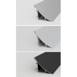 Aluminium, whit and black finishes LED Profile NP029