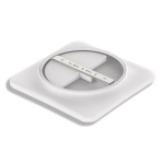 Square LED Ceiling 400x400 mm with Integrated Emergency - 25 W