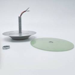 Recessed Round 12 LED Vulcan Spotlight 105/15 with mounting components