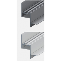 Aluminium and black finishes LED Profile NP0271