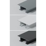 Aluminium, white and black finishes LED Profile NP0292