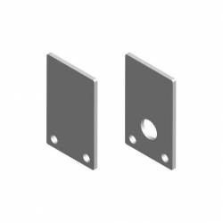Plastic caps Led Profile NP167
