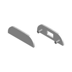 Plastic caps Led Profile NP172