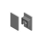 Tappi in plastica Profilo LED NP173