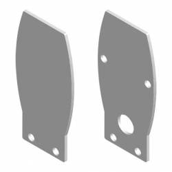 Plastic caps Led Profile NP177