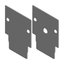 Plastica caps Led Profile NP179