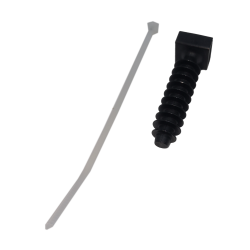 Clip di fissaggio a muro per strip illuminazione vano - Accessorio