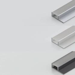 Aluminium, white and black finishes LED Profile NP0132
