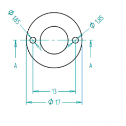 Datasheet  Recessed Mini Spot Led for Emergency 1,1W - 350 mA
