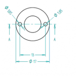 Datasheet  Recessed Mini Spot Led for Emergency 1,1W - 350 mA
