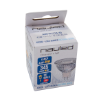 Scatola lampadina LED 4000° K attacco GU5.3 - 4,5 W -12-24V AC/DC