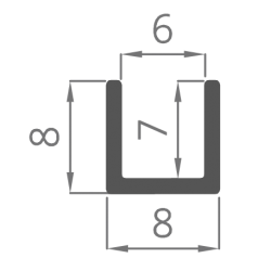 Aluminium LED Profile NP06