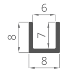 Aluminium LED Profile NP06