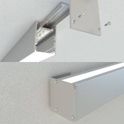 Profilo LED in alluminio NP021