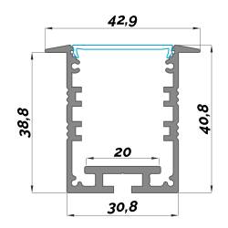 Aluminium LED Profile NP022
