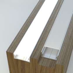 Profilo LED in alluminio NP023