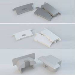 Plastic caps LED Profile NP012