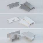 Tappi in plastica Profilo LED NP012