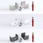 Clip di fissaggio Profilo LED NP012