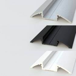 Aluminium, white and black finishes LED Profile NP015