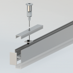 Suspension fixing for Aluminium LED Profile NP016