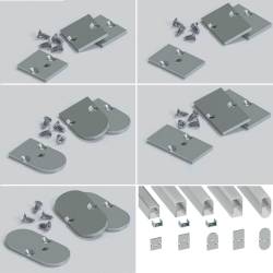 Caps LED Profile NP017