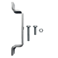 Kit 3 Faretti 12 LED Antivandalo 53-85 da incasso tondi - foro ø 55 mm 2,87 W + alimentatore, prolunghe e cablaggi