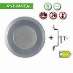 Faretto Antivandalo 53-85-AV 12 LED da incasso rotondo 55 ø mm foro