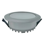 Kit 3 Recessed Round 12 LED Spotlight 53-65 - hole  ø 55 mm 2,87 W + power supply, extentions, wirings