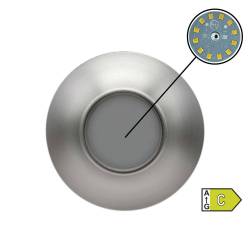 Kit 3 Faretti 12 Led VULCANO 105-15 da appoggio 2,87 W + alimentatore, prolunghe e cablaggi