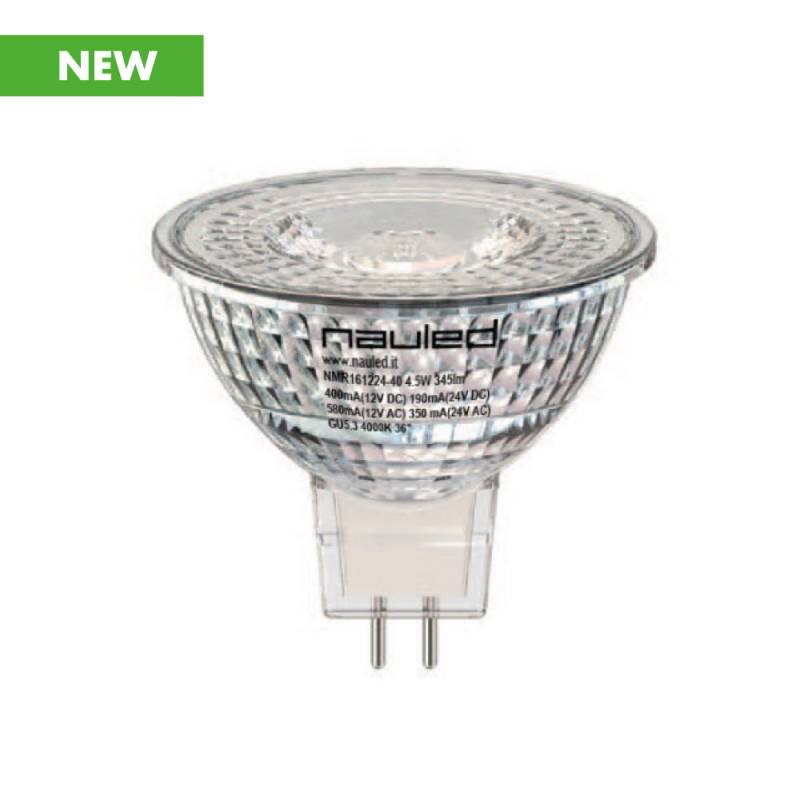 LED Lamp GU5.3 connection - 4,5 W -12-24V AC/DC