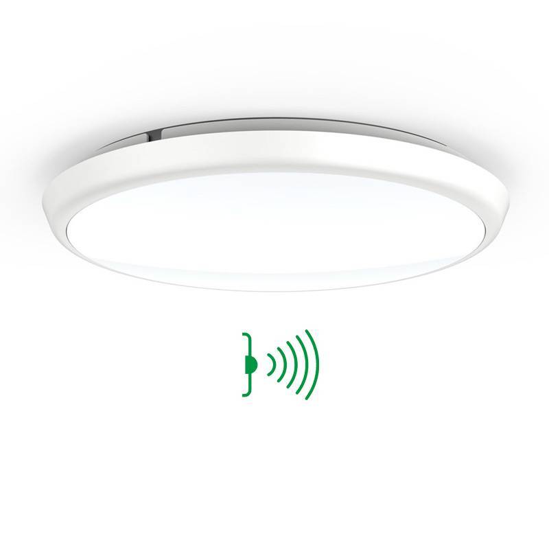 Plafoniera LED tonda Ø300 mm con SENSORE PRESENZA INTEGRATO -18 W Plafoniera LED tonda Ø300 mm con SENSORE PRESENZA INTEGRATO -18 W