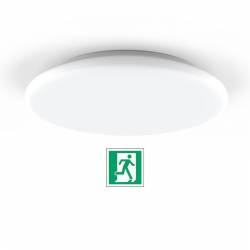 Round LED ceiling light Ø400 mm INTEGRATED EMERGENCY - 25 W - rotation fixing